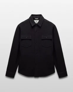 Boiled Wool Warden Overshirt