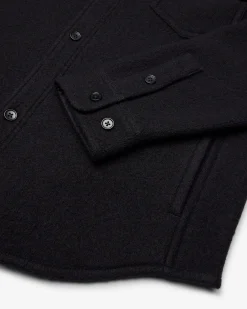 Boiled Wool Warden Overshirt