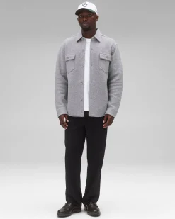 Boiled Wool Warden Overshirt