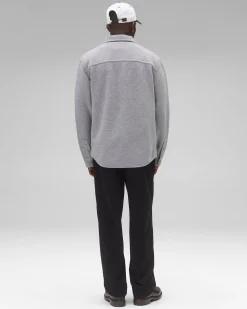 Boiled Wool Warden Overshirt