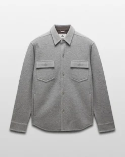 Boiled Wool Warden Overshirt