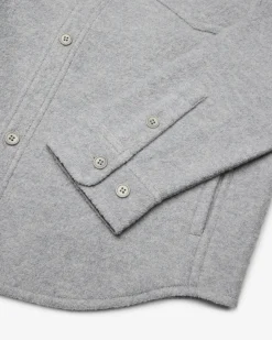 Boiled Wool Warden Overshirt
