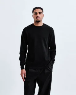 Cotton Linen Regatta Crewneck
