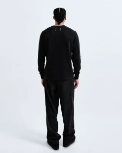 Cotton Linen Regatta Crewneck