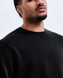 Cotton Linen Regatta Crewneck