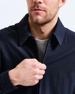 Cotton Seersucker Terrace Jacket
