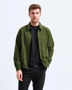 Cotton Seersucker Terrace Jacket