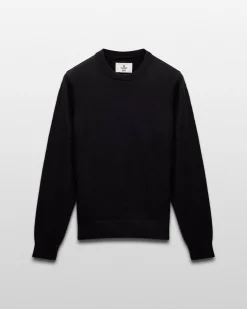 Cotton Slub Laurel Crewneck