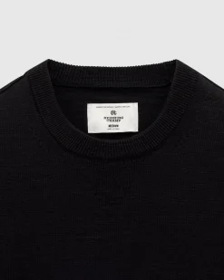 Cotton Slub Laurel Crewneck