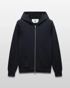 Cotton Slub Laurel Full Zip Hoodie