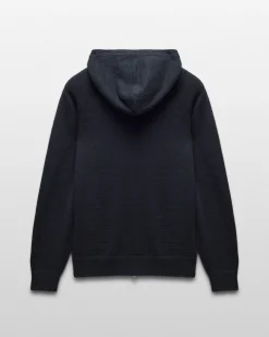 Cotton Slub Laurel Full Zip Hoodie