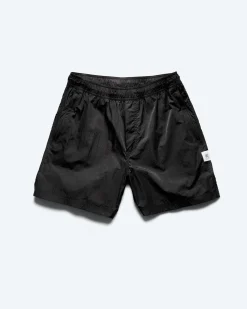 Crinkle Nylon Match Short 6