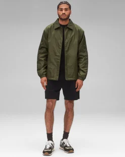 Econyl Satin Nylon Coach's Jacket