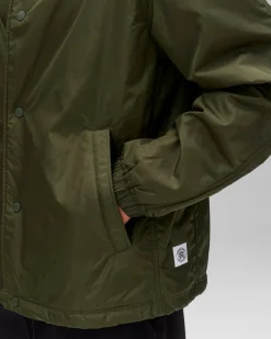 Econyl Satin Nylon Coach's Jacket