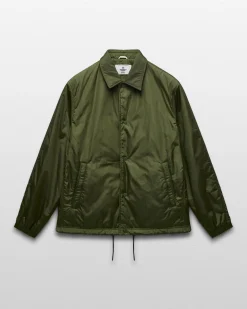 Econyl Satin Nylon Coach's Jacket