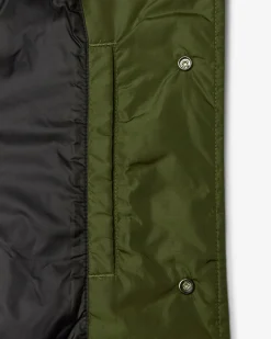 Econyl Satin Nylon Coach's Jacket