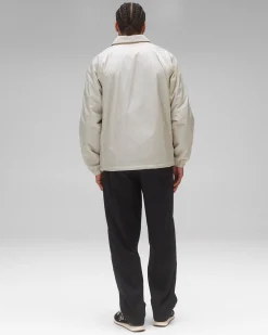 Econyl Satin Nylon Coach's Jacket