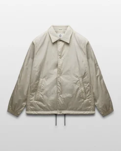 Econyl Satin Nylon Coach's Jacket