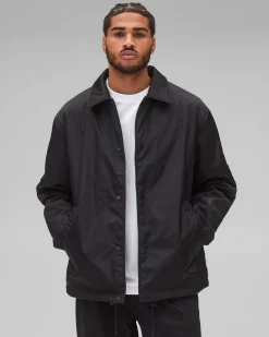 Econyl Satin Nylon Coach's Jacket
