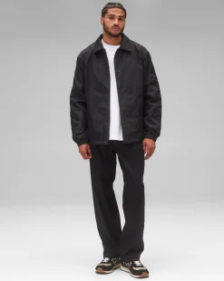 Econyl Satin Nylon Coach's Jacket