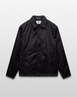 Econyl Satin Nylon Coach's Jacket