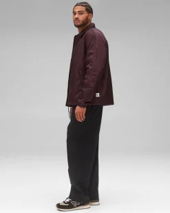 Econyl Satin Nylon Coach's Jacket