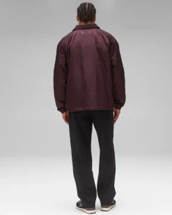 Econyl Satin Nylon Coach's Jacket