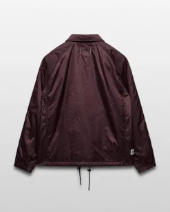 Econyl Satin Nylon Coach's Jacket