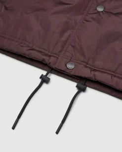 Econyl Satin Nylon Coach's Jacket