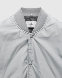 Econyl Satin Nylon Stadium Jacket
