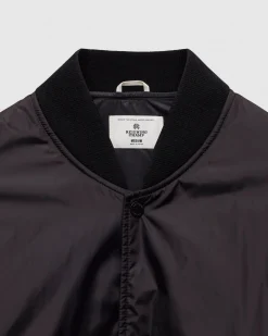Econyl Satin Nylon Stadium Jacket