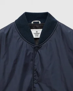 Econyl Satin Nylon Stadium Jacket