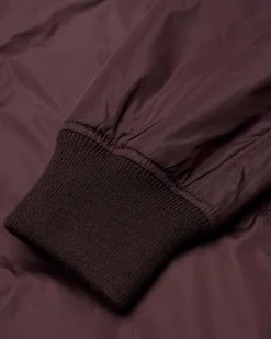 Econyl Satin Nylon Stadium Jacket