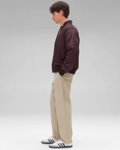 Econyl Satin Nylon Stadium Jacket