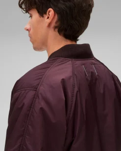 Econyl Satin Nylon Stadium Jacket
