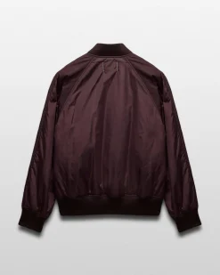 Econyl Satin Nylon Stadium Jacket