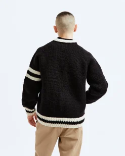 Handknit Collegiate Sweater