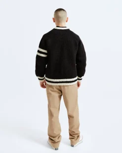 Handknit Collegiate Sweater