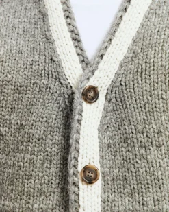 Handknit Collegiate Sweater