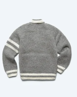 Handknit Collegiate Sweater