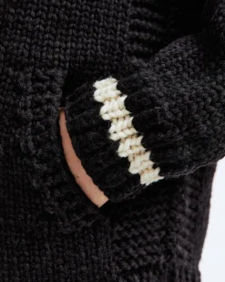 Handknit Varsity Sweater