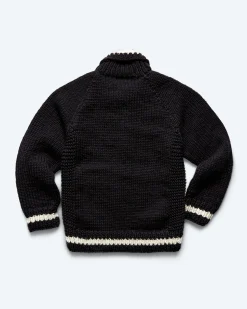 Handknit Varsity Sweater