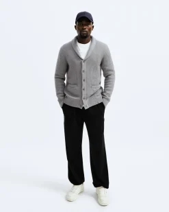 Heavyweight Merino Vinnie Cardigan