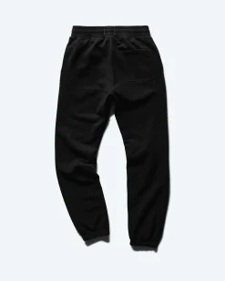 Kyoto Black Cuffed Sweatpant