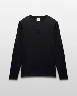 Lightweight Jersey Long Sleeve Henley