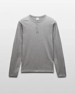 Lightweight Jersey Long Sleeve Henley