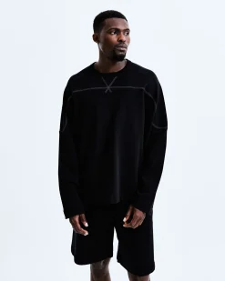 Lightweight Terry Breakaway Crewneck