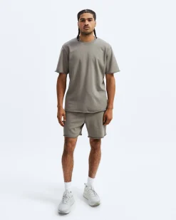 Lightweight Terry Cut-Off T-Shirt