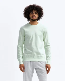 Lightweight Terry Slim Crewneck