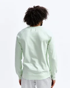 Lightweight Terry Slim Crewneck